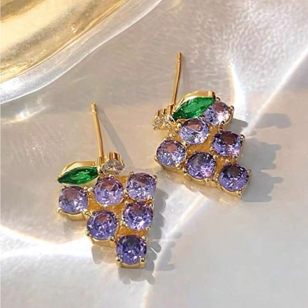 Grape Earrings